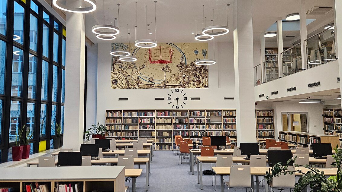 The reopening of the AGH University Main Reading Room after renovation ...