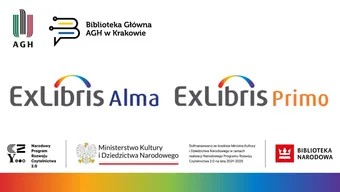 logotypy Alma, Primo, AGH